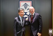 인판티노 FIFA 회장, 정몽규 회장에게 서신 보냈다..."5회 연속 女 월드컵 본선 진출 축하" 한일전 앞두고 메시지