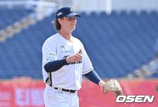 "구단이 추적 관찰해 데려왔다" LG전 3이닝 2실점→KIA전 5이닝 무실점...공인구 적응 춤추는 스위퍼, 테일러 진짜 페디급일까 [오!쎈 창원]