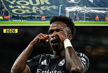 “그만 울어라?” 되갚았다…비니시우스, 에티하드서 조롱 응징