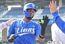 화끈한 공격 야구 앞세운 삼성의 0-2→9-4 역전 드라마...좌승현 5⅓이닝 1자책 쾌투 [창원 리뷰]