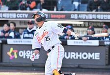 "타구질 좋네" 한화 시나리오 대로 가나…홈런으로 뒤집기쇼, 김경문 감독이 웃는다 [오!쎈 대전]