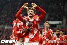 '이재성 90분' 마인츠, 올로무츠에 2-0 승리...합계 스코어 2-0으로 UECL 8강 진출 성공