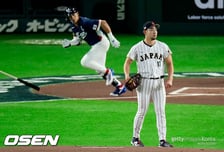 홈런 한 방 쯤이야…WBC 韓 상대 고전했던 기쿠치, 첫 시범경기서 4⅔이닝 1실점 무난했다