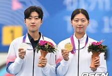'SNS 친일파 헛저격' 안산, 2년 최악 부진 이후 화려한 부활... '3관왕' 임시현 제치고 AG 金 정조준