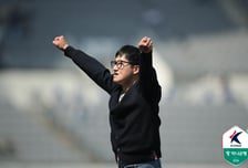 '5전 5승, 9골 1실점' 정효볼 무섭다! 수원, 용인 1-0 꺾고 창단 첫 개막 5연승...K리그2 '1강' 독주 계속[오!쎈 현장]