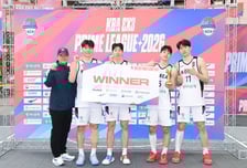 '역시 국가대표팀!' 남자 3x3 국가대표팀, 2026 KBA 3x3 프라임리그 1차 대회 7전 전승 우승