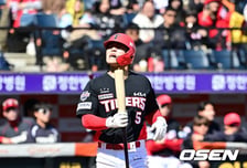 ‘1 1’ 선발들이 9실점 무너졌는데, 왜 김도영의 2차례 헛스윙이 비난 받을까