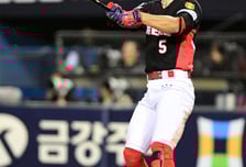 '125m' 잠실을 넘겼다. 김도영 투런 홈런 터졌다, 연패 탈출이 보인다