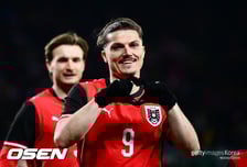 '자비처 선제골' 홍명보호, 오스트리아에 실점 허용...0-1로 끌려가 [후반 진행 중]