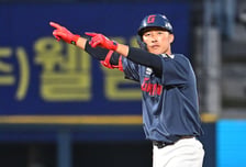'2루타-볼넷-2루타' 50억 1루수 심상치 않다, 노진혁 맹타…이러면 '2군 홈런왕'도 자리 없다