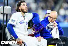 "우승 도전 초비상" 폰세까지 '시즌 아웃급' 무릎 부상…선발진 줄부상, '타도 다저스' 외친 토론토 좌절