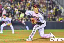 ‘최고 154km-평균 152km’ 2경기 연속 퍼펙트, 진짜 트레이드 대박이다...염갈량 단 1경기 만에 필승조 기용하다