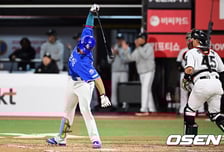 분노 폭발! 방망이 내던진 김영웅, 사령탑 왜 감쌌나 “그런 표현도 할 줄 알아야, 삼성 선수들 너무 착해” [오!쎈 수원]