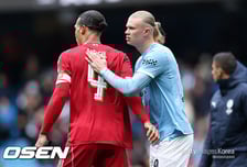 ‘홀란드 해트트릭에 붕괴’ 리버풀 0-4 참패…네덜란드 김민재도 한숨, “포기한 것 같았다” 인정