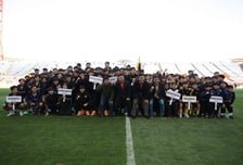 제주 청소년 축구 축제 열린다...백호기 발대식, 제주월드컵경기장 달궜다