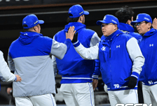 8회 5점→9회 4점, 화끈한 10-3 역전극...박진만 "베테랑들 집중력 폭발했다" [오!쎈 광주]