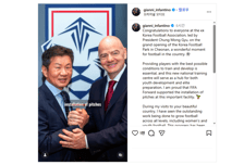 FIFA 회장도 축하한 코리아풋볼파크..."유소년·엘리트 육성 중심지 될 것"