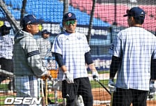 아직 타율 .118…그래도 할 일 하는 21년차 베테랑 포수 양의지, "아직 100% 아니다…" [오!쎈 잠실]