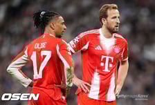 25년 악몽 산산조각…뮌헨, 레알 원정 징크스 완전 박살→케인 폭격에 ‘베르나베우 불패 신화’까지 박살냈다