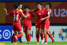 한국 U-20 여자, 북한에 0-5 완패…조 2위로 8강 진출