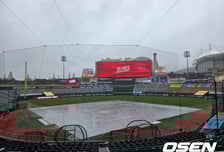‘전국에 많은 비’ KBO, 잠실·인천·부산·창원·광주 전 경기 우천취소 [공식 발표]