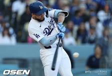 다저스 운도 좋네, 초유의 트레이드 취소였는데…4할 괴물 타자로 성장하다니, 특별 훈련 있었다