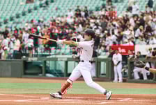'육성선수→방출→치어리더 결혼→울산 웨일즈 입단' 좌타 외야수, 3타점 3루타 폭발…울산, NC 꺾고 홈 2연승 [오!쎈 퓨처스]