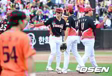 '승승승승' KIA 이제 중위권으로 간다…'한화전 싹쓸이' 이범호 감독 "팀워크 돋보인 경기였다" [오!쎈 대전]