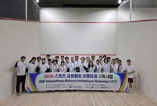 대한스쿼시연맹, 2026 스포츠교류협정 이행체계 구축사업(KSF 국제심판 초청워크숍) 성료