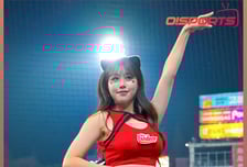 김도아 치어리더, 볼륨 몸매 뽐내며 뱅뱅 [O! SPORTS 숏폼]