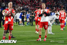 '이재성 부상 결장' 마인츠, 1차전 2-0 승리에도 0-4 완패...UECL 탈락