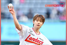 조준영,'자체발광 시구' [O! SPORTS 숏폼]