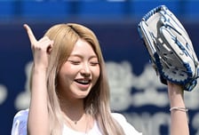 키키 하음, 젠지美 장착 시구[O! SPORTS 숏폼]