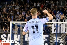 LAFC 무너뜨린 베르너, 손흥민 향해 애정 “행복하게 뛰어 기쁘다”