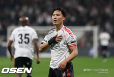 '벌써 튀르키예 8호골' 오현규 활약 미쳤다! 황의조와 대표팀 선후배 맞대결도 완승