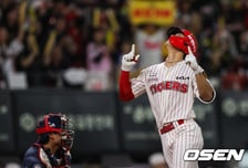 김도영 0-0 투수전 끝낸 솔로포→쐐기 투런포, 올러 11K 완봉쇼, KIA 5연패 마감...롯데 비슬리 11K 역투에도 눈물 [광주 리뷰]