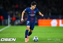 '이강인 선발 1골 1도움' PSG, 앙제 3-0 완파...우승 레이스 '선두 굳건'