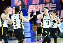 ‘박지수 없어도 강이슬 허예은 날았다!’ 퍼펙트 3연승 KB스타즈, 통합챔피언 등극...허예은 챔프전 MVP [오!쎈 용인]