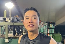 "야구 계속 하게 해줘서 고마워, 사랑해"...방출과 재방출 거친 인고의 9년, 마침내 거둔 첫 승 순간 아내를 떠올렸다 [오!쎈 부산]