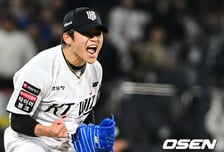 ‘혹사 안 시킨다’ 마무리 박영현, 3연투 없다…이강철 감독 “오늘 마무리는 스기모토"