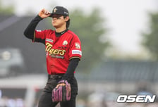 김도영 허리 짚는 순간 정적이 흘렀다...11호 스리런 때리고 경기중 교체 "검진결과 괜찮다" [오!쎈 광주]