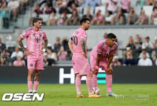 ‘3-0 → 3-4 대참사’ 메시도 못 막았다…마이애미, 충격의 대역전패...신구장 승리 없다