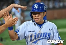 “1위 팀 KT전 승산 있다” 박진만 감독의 자신감, 허세 아니었네! 대량 득점의 물꼬를 튼 김지찬의 미친 존재감 [오!쎈 포항]