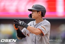 '4안타-2안타-5안타-1안타' 뜨거운 이정후가 보이지 않는다…SF 신예 베리코토 우익수 출전