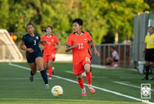 '장유빈 손화연 나란히 두 골씩 폭발' 여자축구대표팀, 괌 5-0 완파…동아시안컵 예선 첫 경기 대승