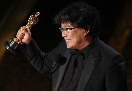 봉준호의 '기생충' 한국 첫 오스카