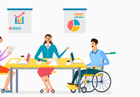 장애인 동료 있나요?