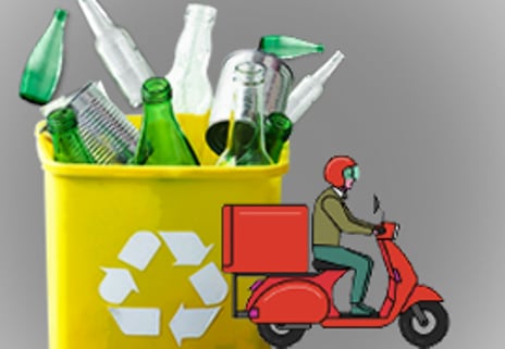 배달의 시대, 쓰레기의 습격