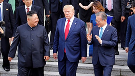 트럼프 美 대통령 방한… 남북미 판문점 회동