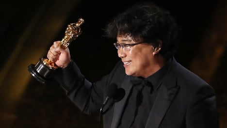 봉준호의 '기생충' 한국 첫 오스카